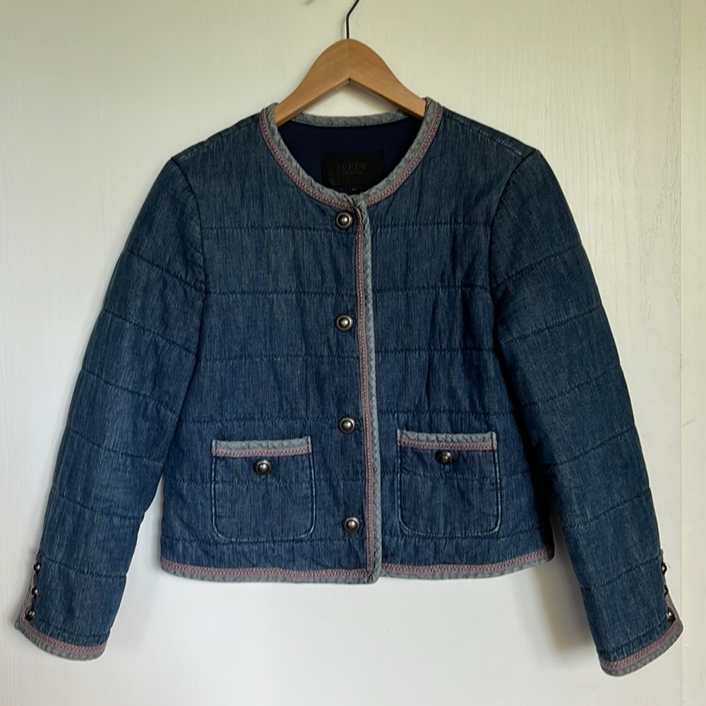J.Crew Collection quilted jacket